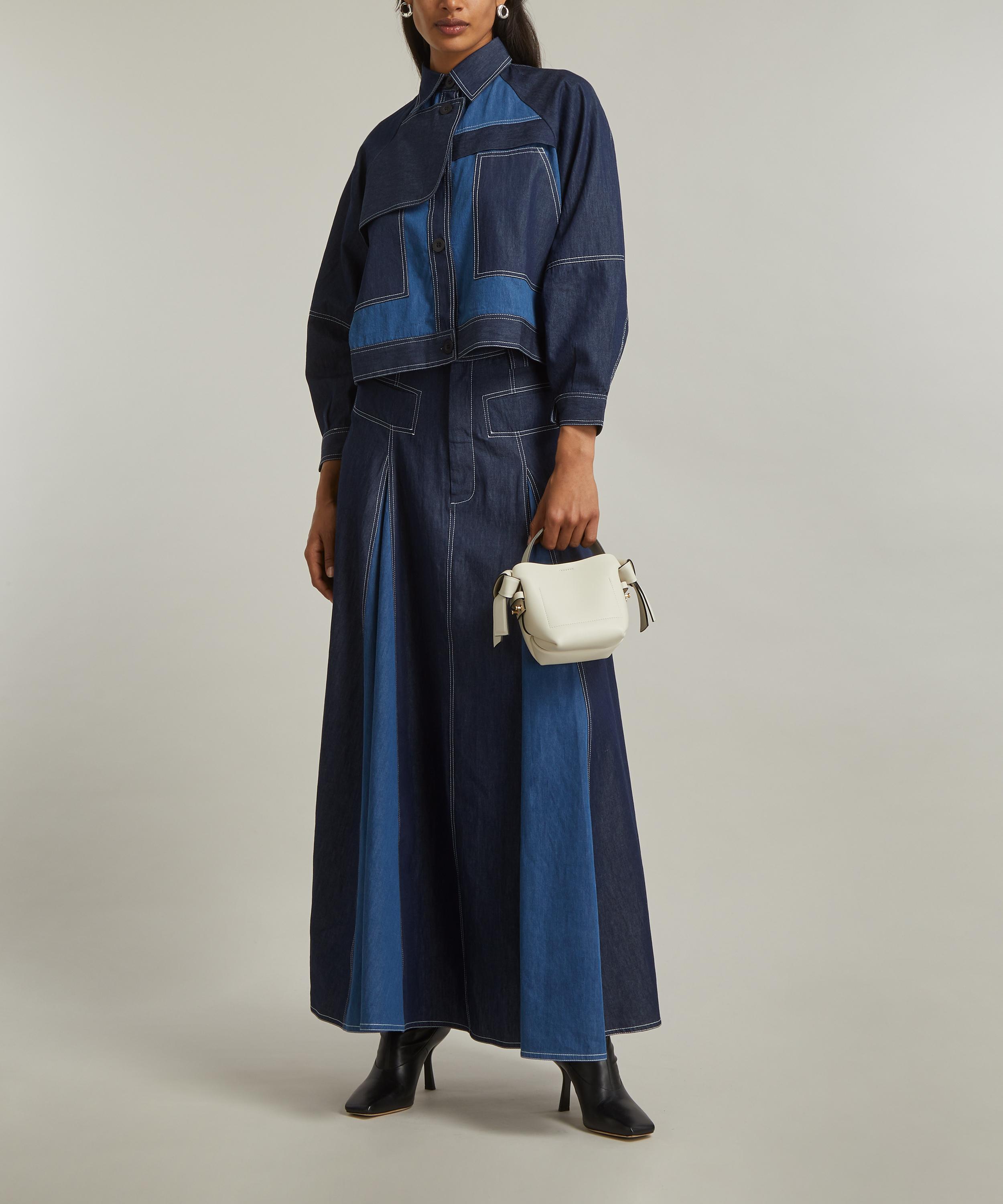 Lovebirds - Contrast Denim Patchwork Jacket image number 1
