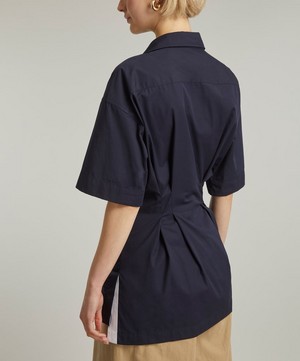 Dries Van Noten - Lace-Up Cotton Shirt image number 3