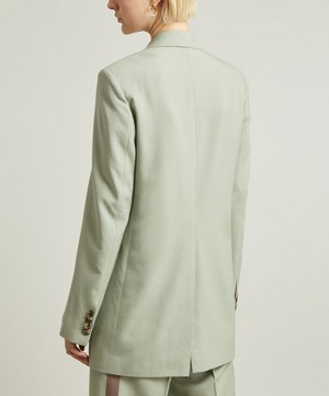 Dries Van Noten - Pleated Tuxedo Trousers image number 3