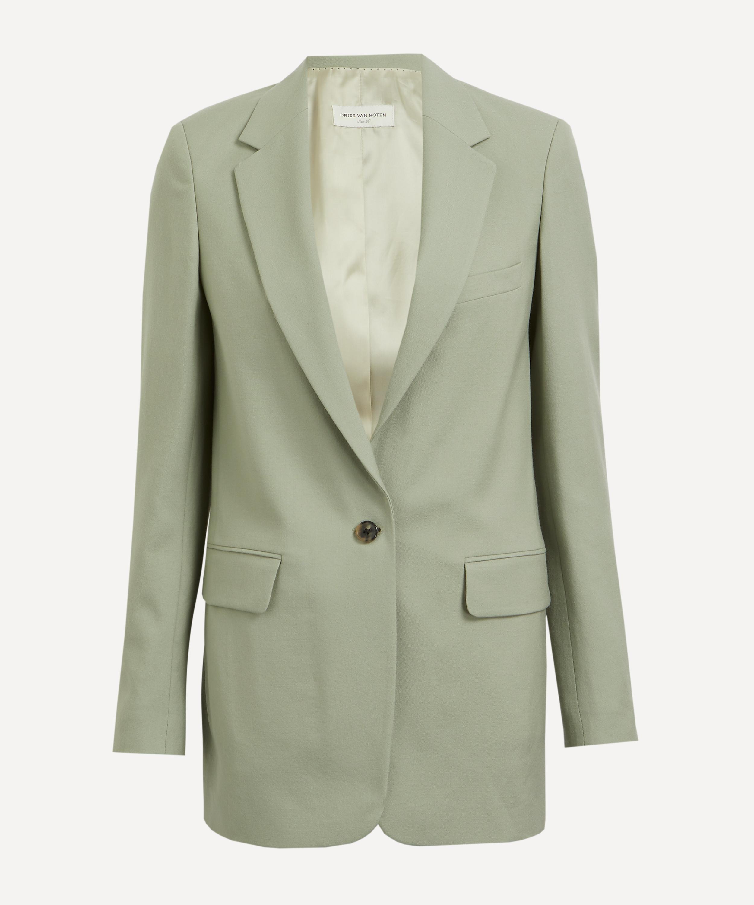 Dries Van Noten - Single-Breasted Wool Blazer image number 0