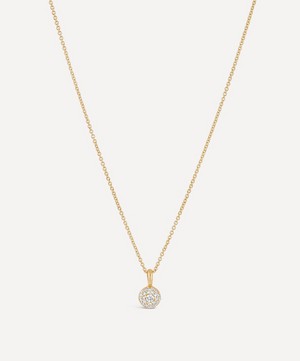 Dinny Hall - 9ct Gold Diamond Bonbon Pendant Necklace image number 0