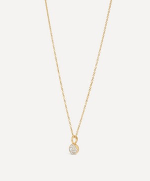 Dinny Hall - 9ct Gold Diamond Bonbon Pendant Necklace image number 3