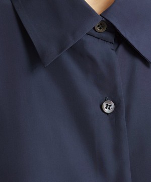 Dries Van Noten - Oversized Navy Shirt image number 4