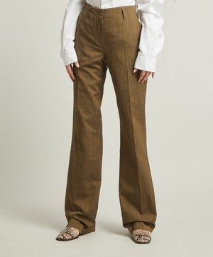 Dries Van Noten - Straight Leg Striped Trousers image number 2