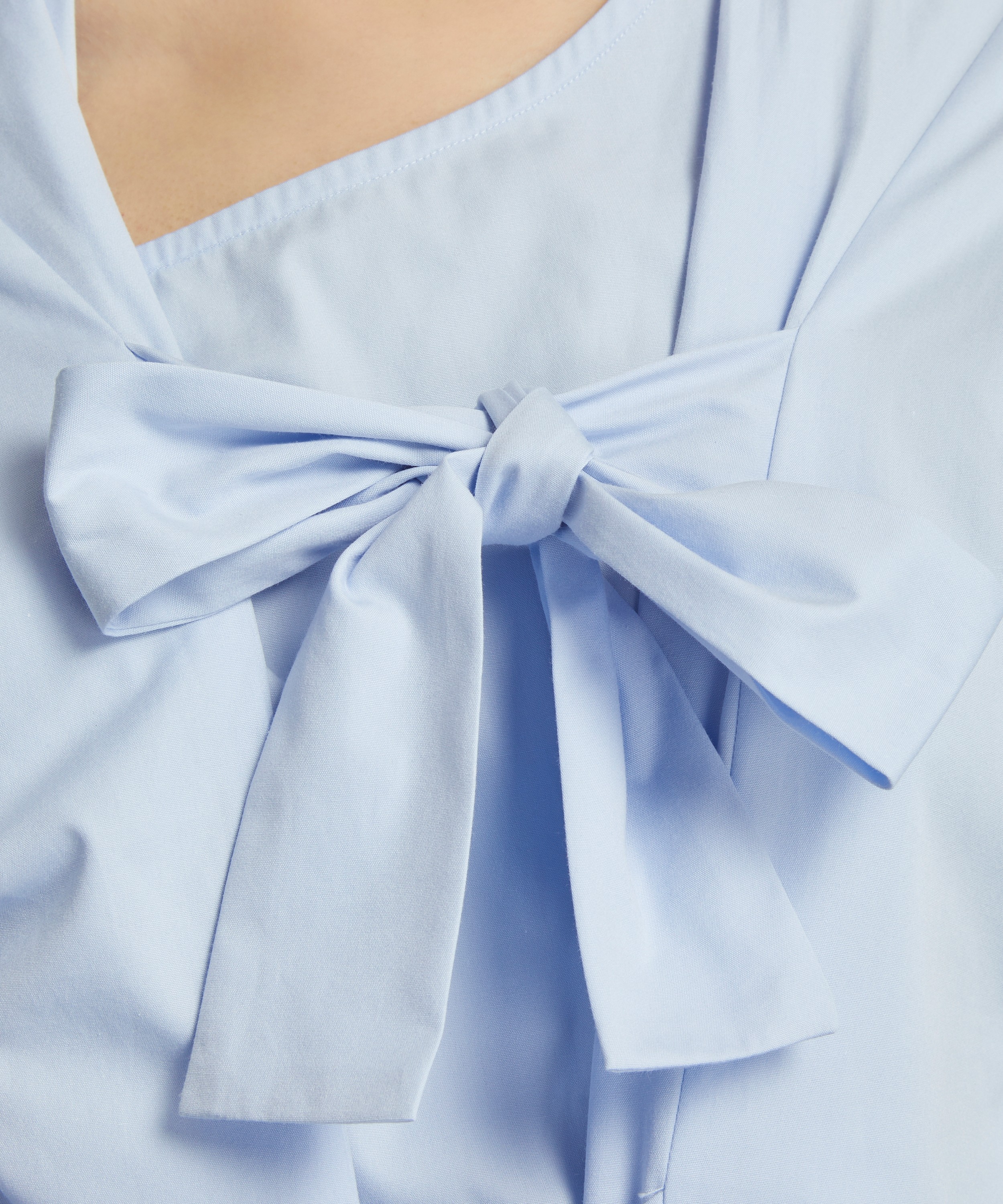 Dries Van Noten - Oversized Shirt With Bow Detail image number 4
