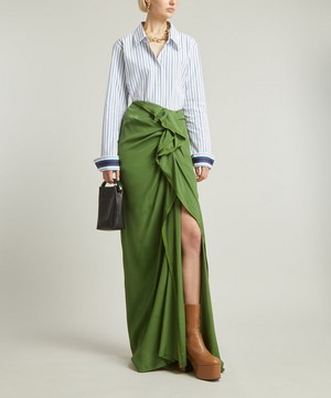 Dries Van Noten - Long Draped Skirt image number 0