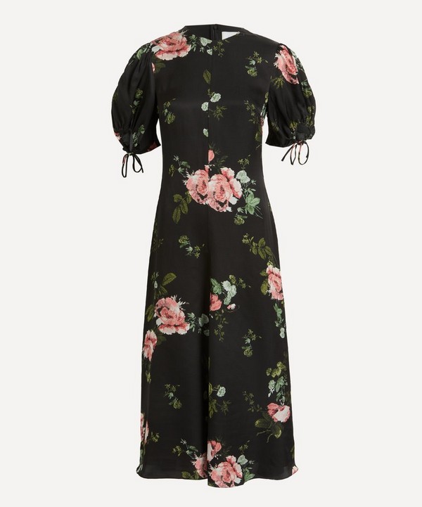 Erdem - Short-Sleeve Cavendish Rose Dress image number null