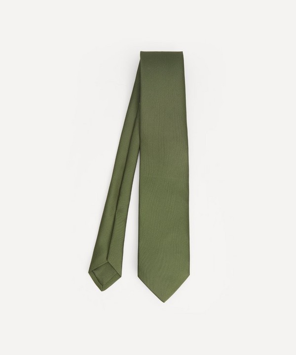 Drakes - Silk Twill Tie image number null