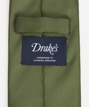 Drakes - Silk Twill Tie image number 2