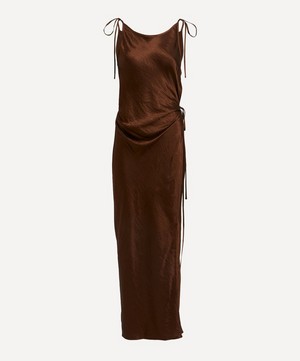 Acne Studios - Satin Wrap-Dress image number 0