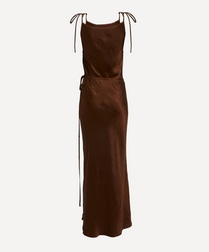 Acne Studios - Satin Wrap-Dress image number 2