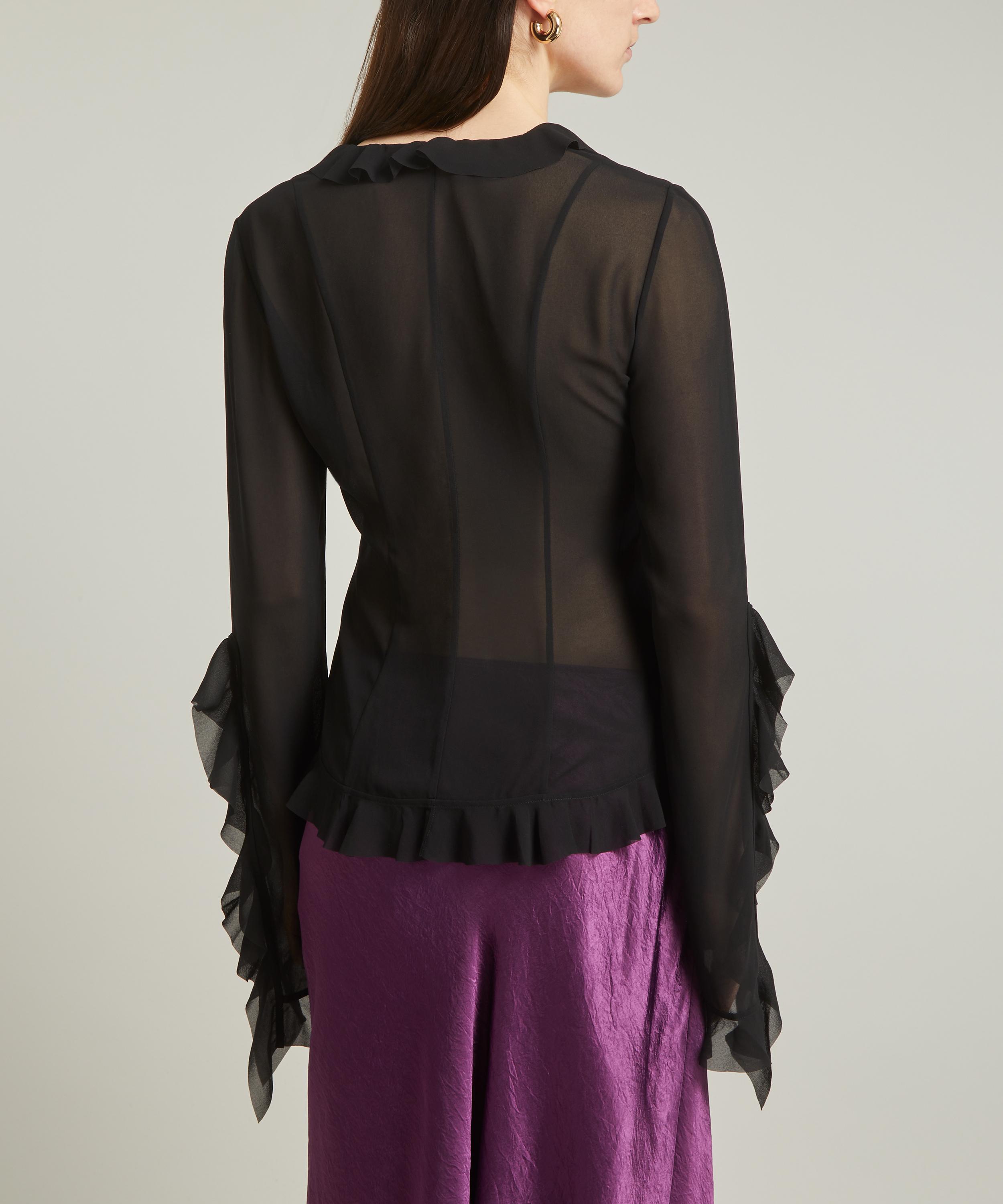 Acne Studios - Ruffle Blouse image number 3