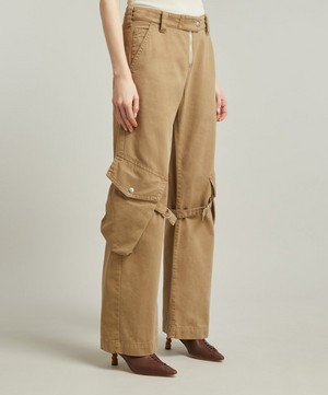 Acne Studios - Cargo Canvas Trousers image number 1