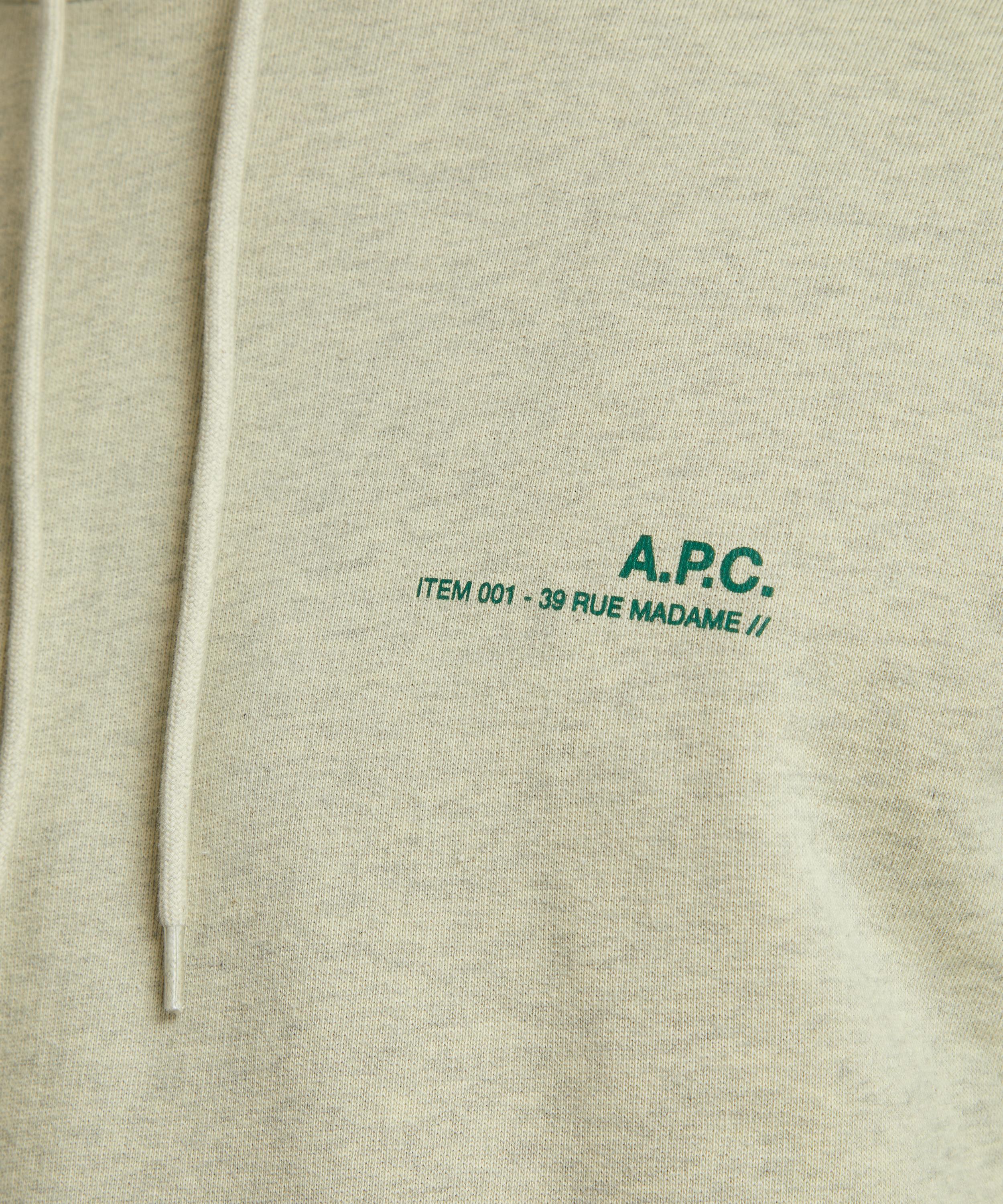 A.P.C. - Item H Overdye Hoodie image number 4