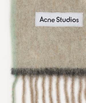 Acne Studios - Narrow Wool-Mohair Scarf image number 2