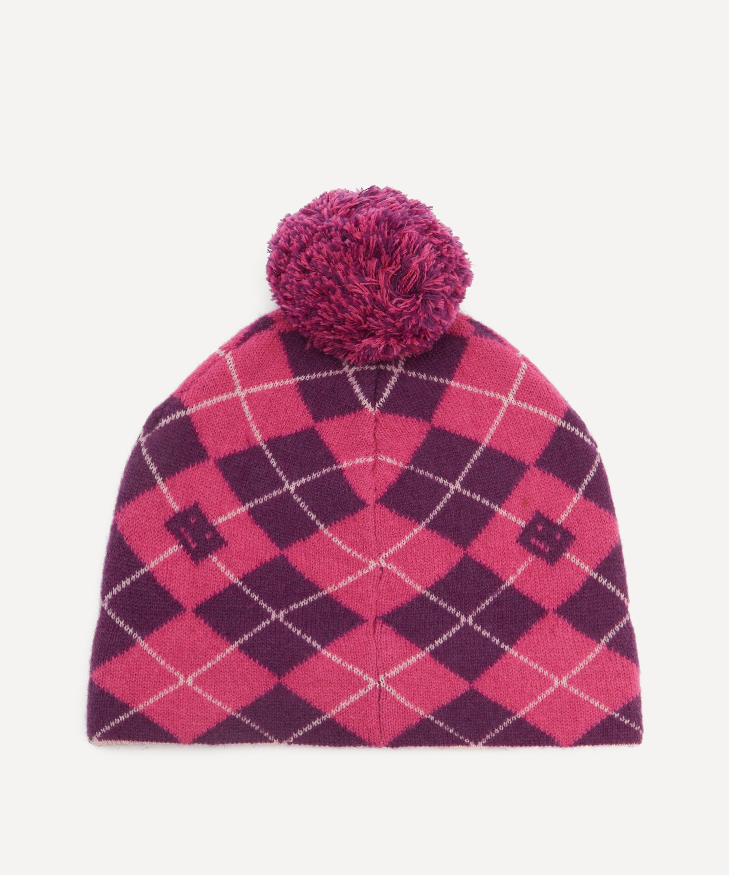 Acne Studios - Argyle Jacquard Beanie image number 2