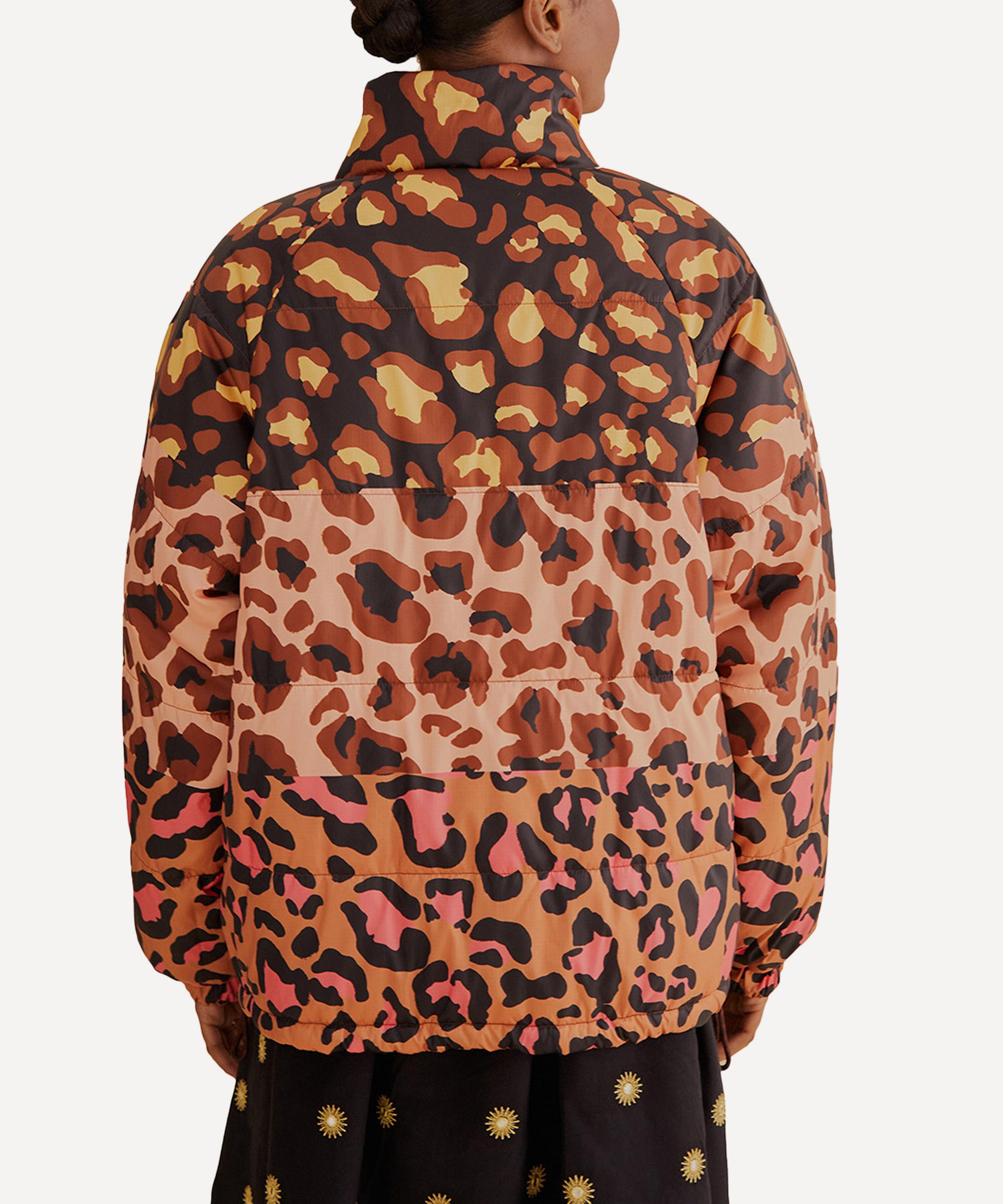 FARM Rio - Leopard Desire Reversible Puffer Jacket image number 2