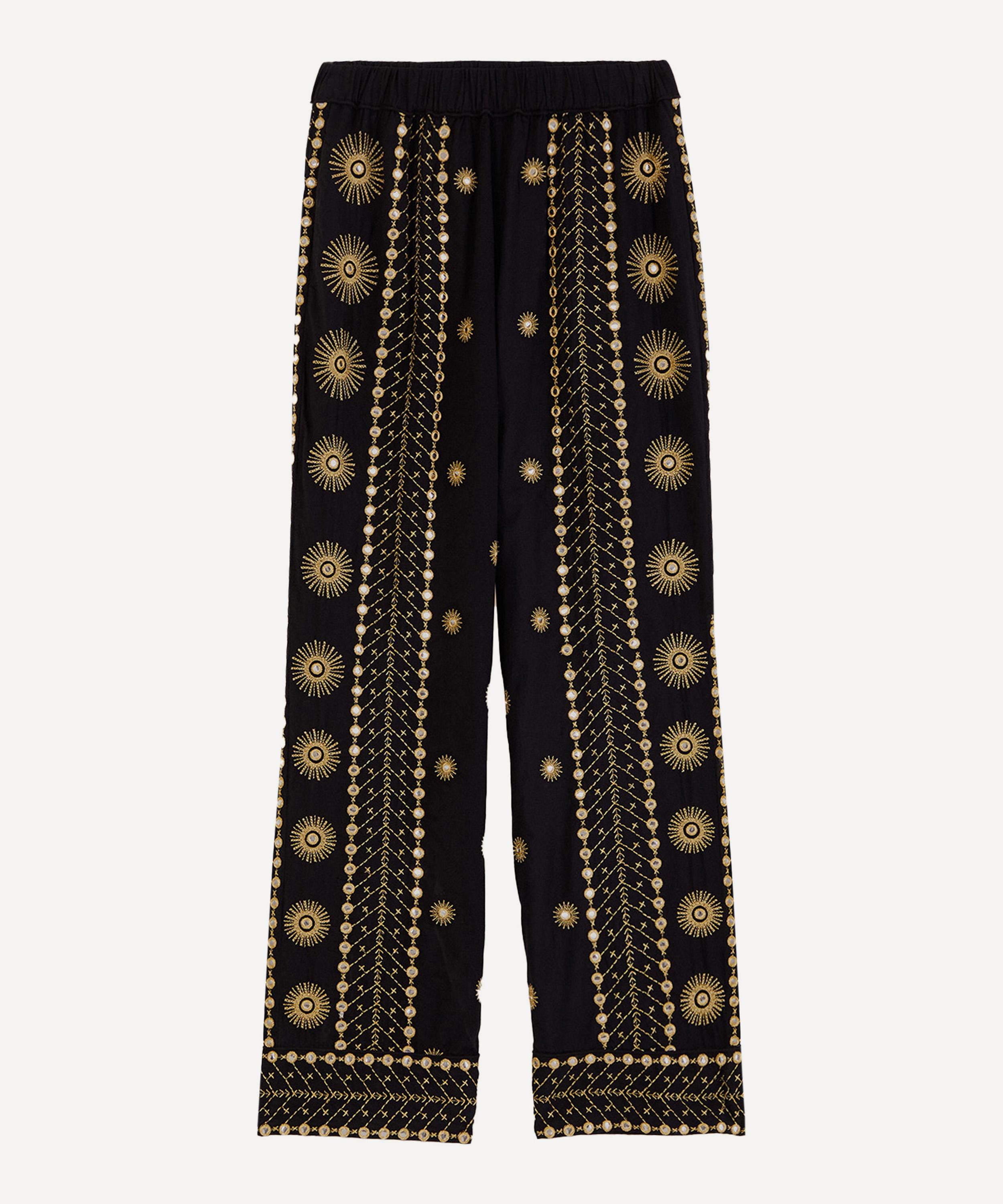 FARM Rio - Sun-Embroidered Trousers