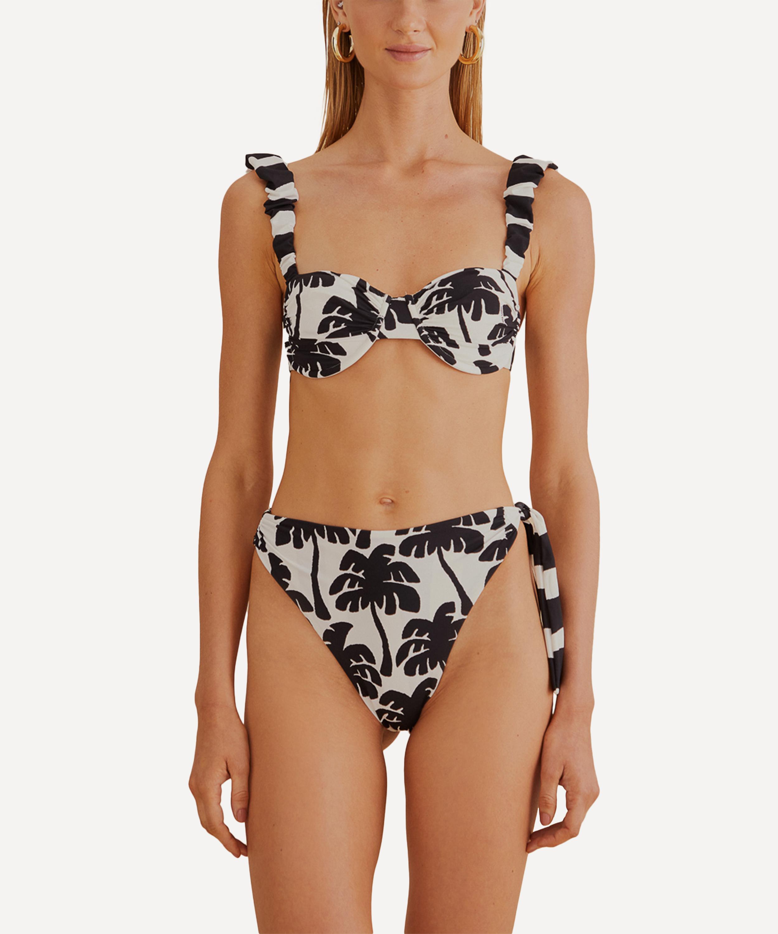 Farm Rio High-Waisted Bikini Bottoms