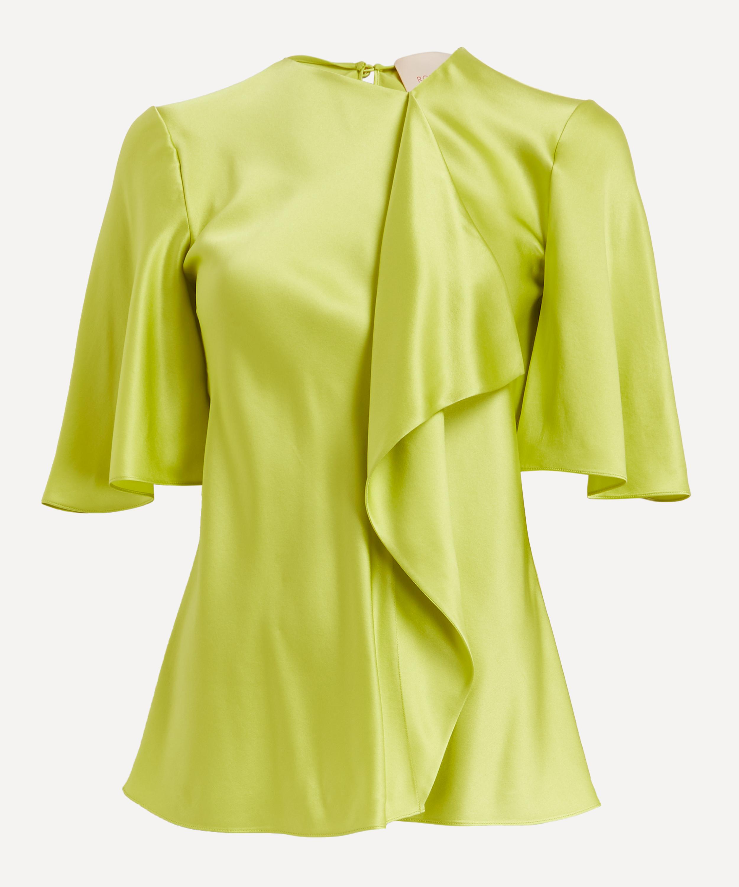 Roksanda - Nairara Satin Silk Top image number 0