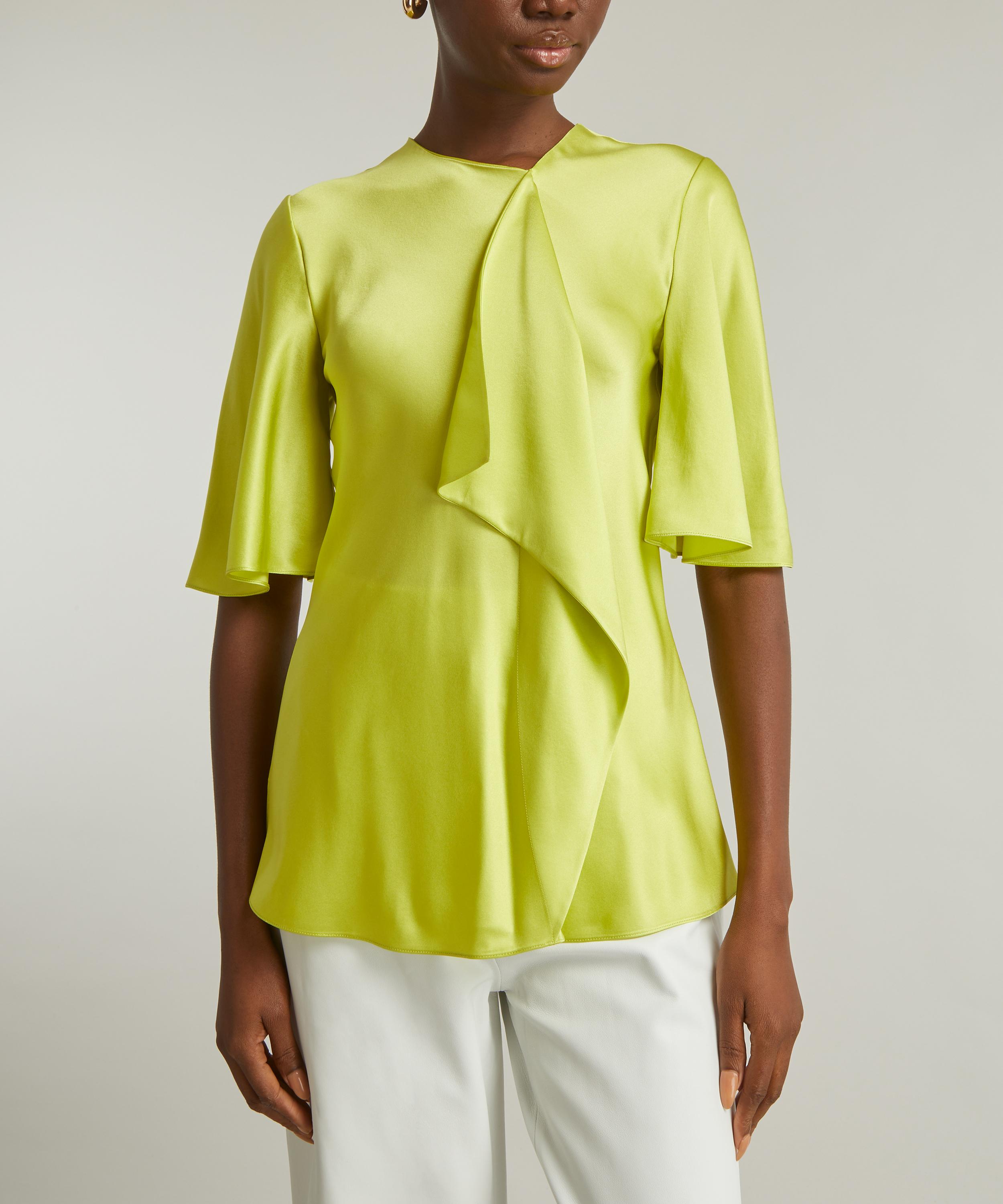 Roksanda - Nairara Satin Silk Top image number 2