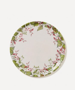 Thyme Linen - Bean Flower  Round Tray image number 0