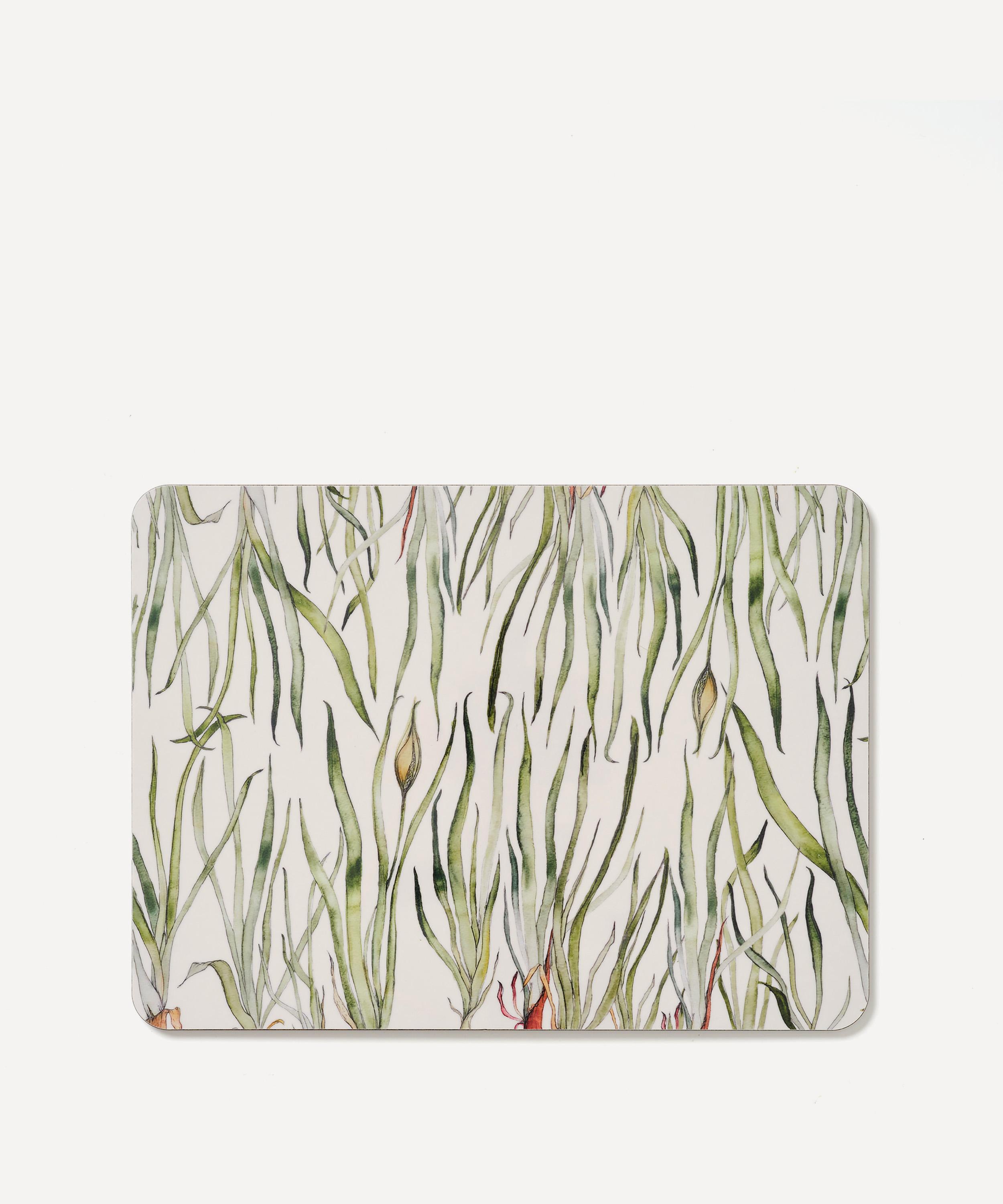Thyme Linen - Vegetable Leaves Placemats Set of Four image number 3