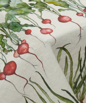Thyme Linen - Vegetable Patch Linen Tablecloth image number 2