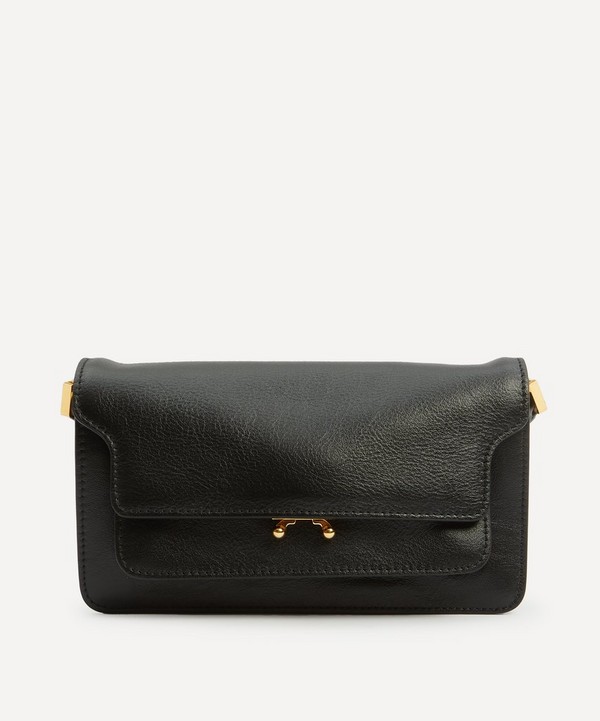 Marni - Trunk Soft Leather East West Crossbody Bag image number null
