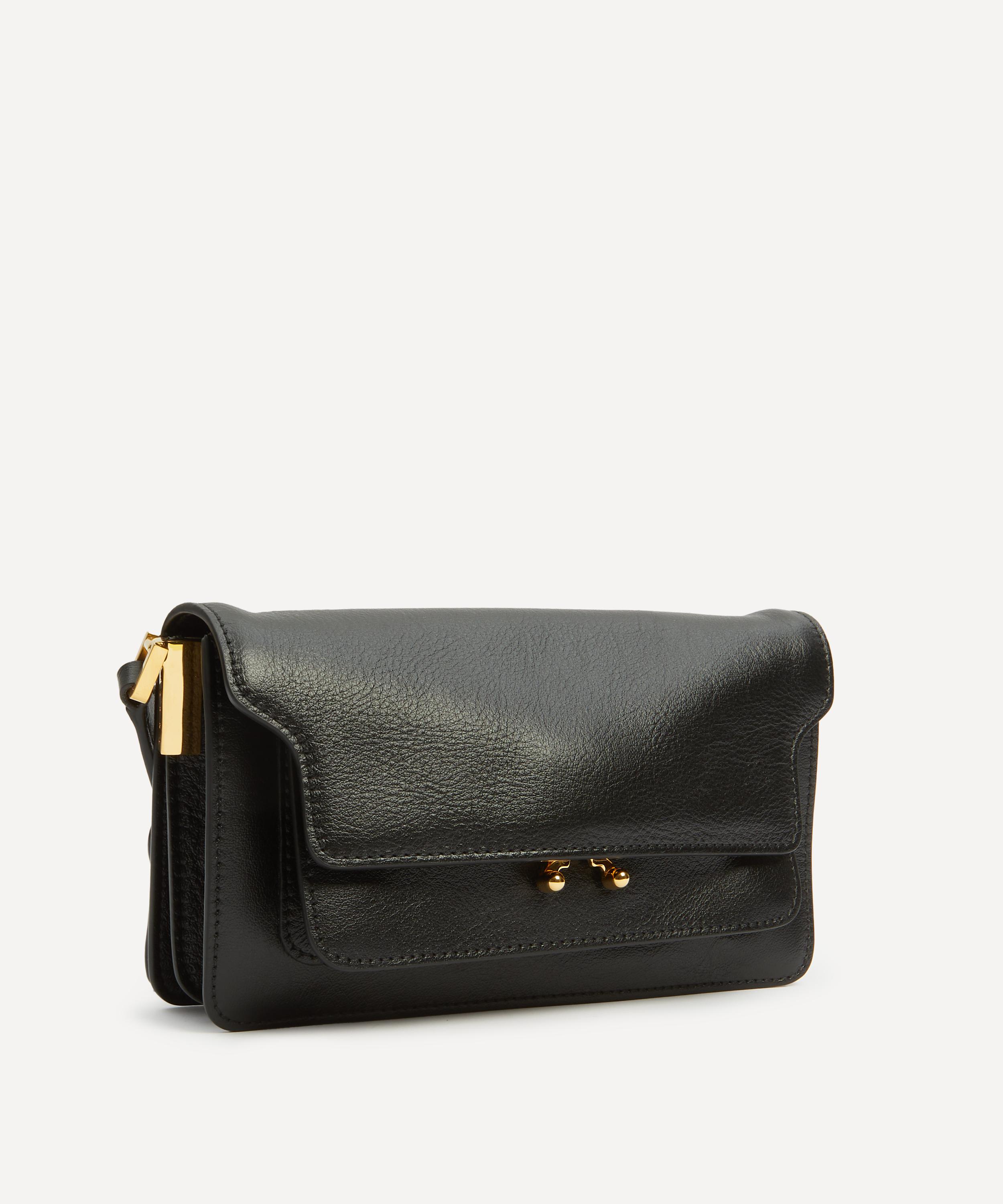 Marni - Trunk Soft Leather East West Crossbody Bag image number 1