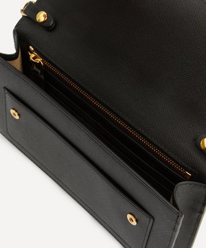 Marni - Long Black Leather Chain Wallet image number 4