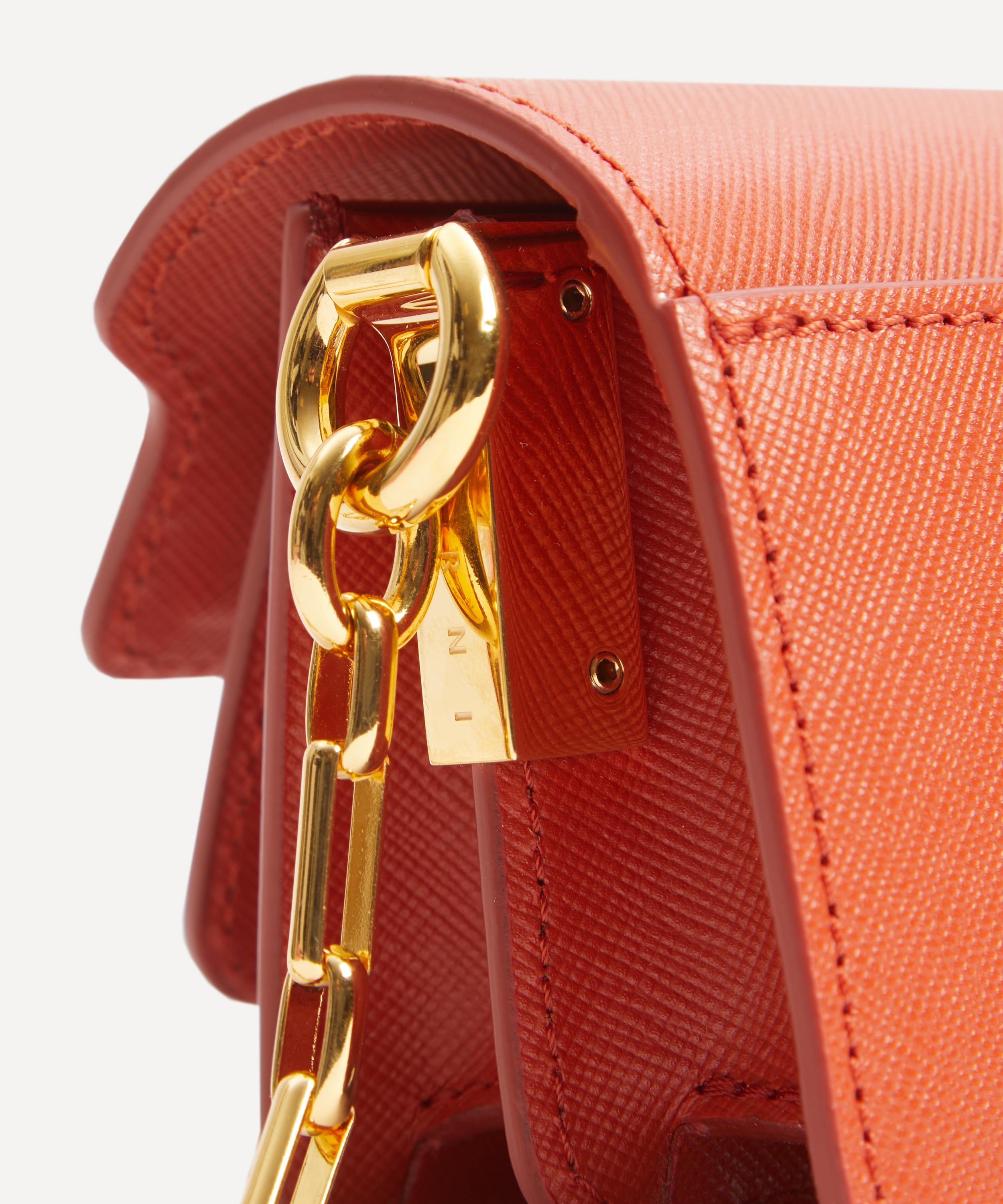 Marni Red Trunk Nano Chain Bag Marni