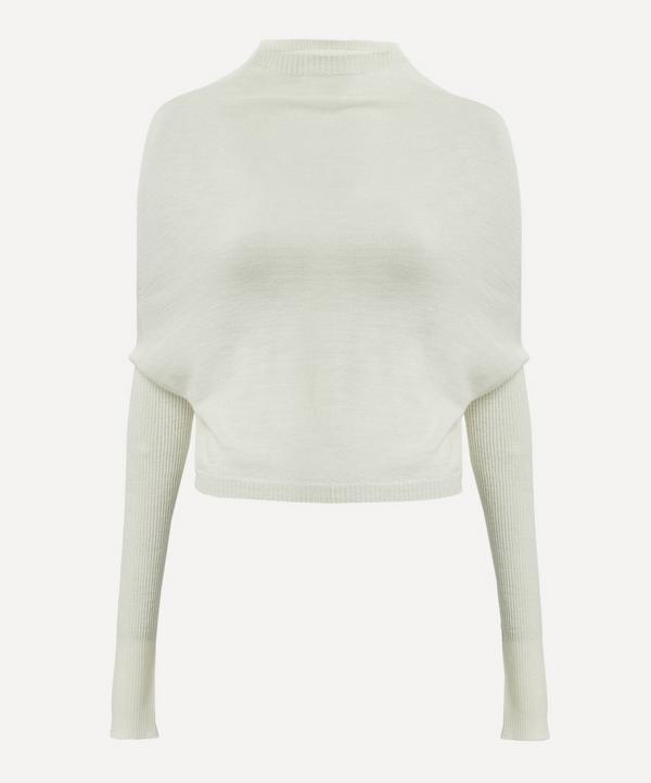 Rick Owens - Cropped Crater Knit Jumper 