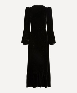 The Vampire's Wife - Velvet Silk Villanelle Midi Dress image number 0