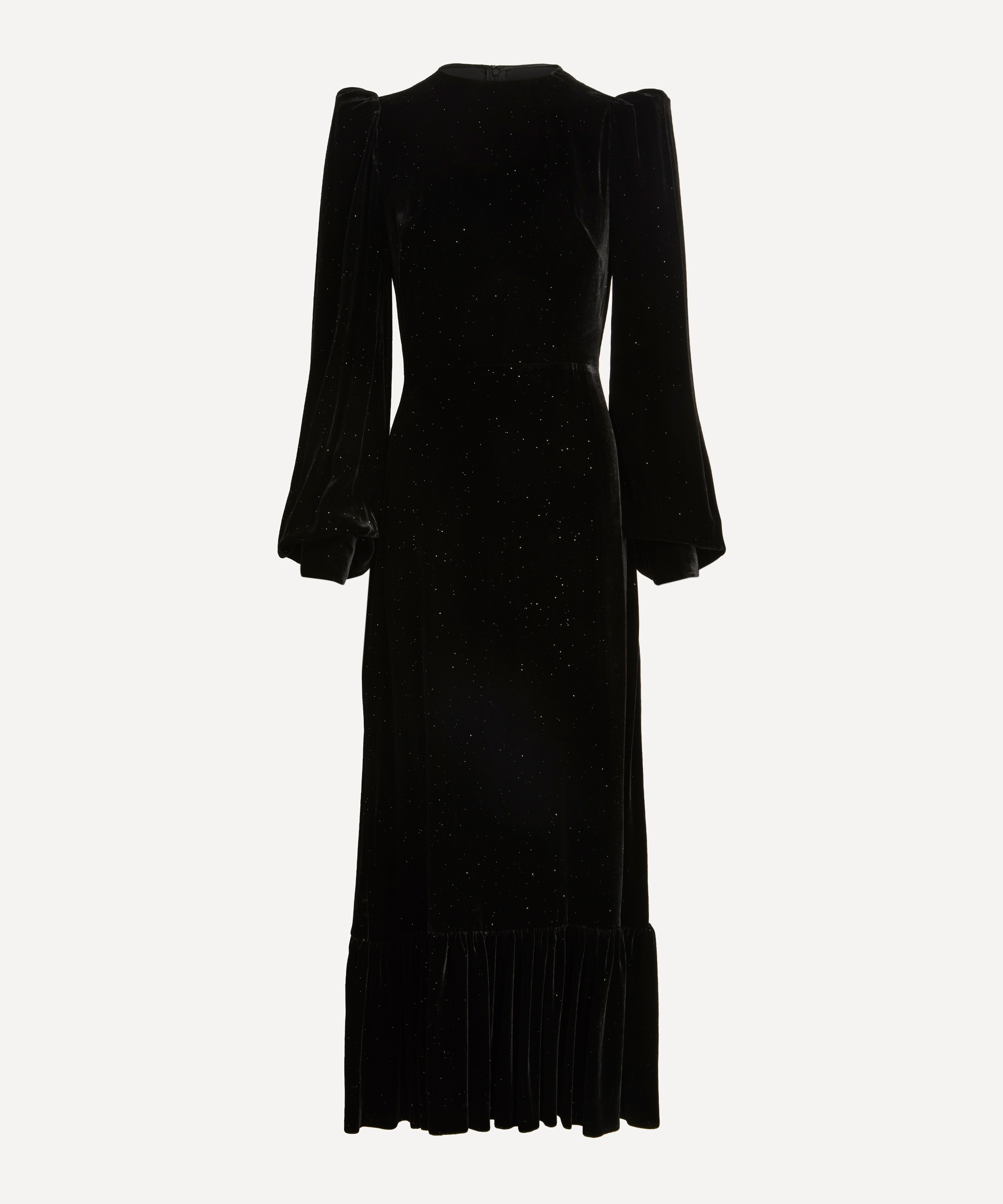 The Vampire's Wife - Velvet Silk Villanelle Midi Dress