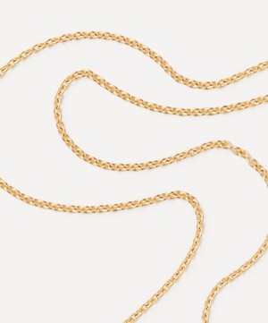 Auree - 18ct Gold-Plated Vermeil Silver Verona Cubic Zirconia Solitaire Pendant Necklace image number 2