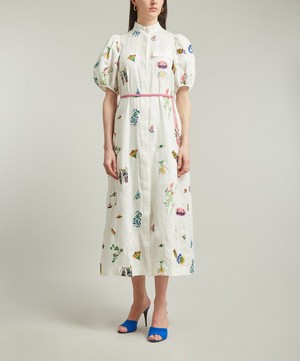 ALEMAIS - Atticus Embroidered Shirtdress image number 1