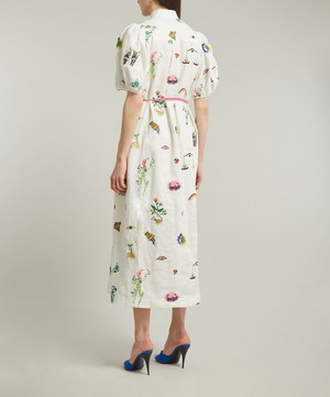 ALEMAIS - Atticus Embroidered Shirtdress image number 2