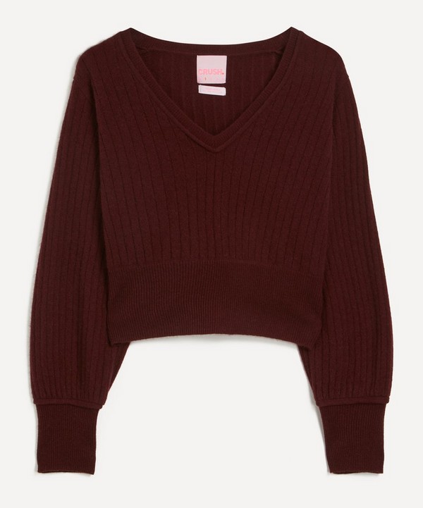 Crush Cashmere - Luna Lux Balloon Knit Jumper image number null