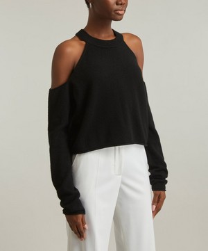 Crush Cashmere - Cassie Cold Shoulder Sweater image number 2