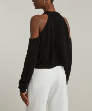 Crush Cashmere - Cassie Cold Shoulder Sweater image number 3