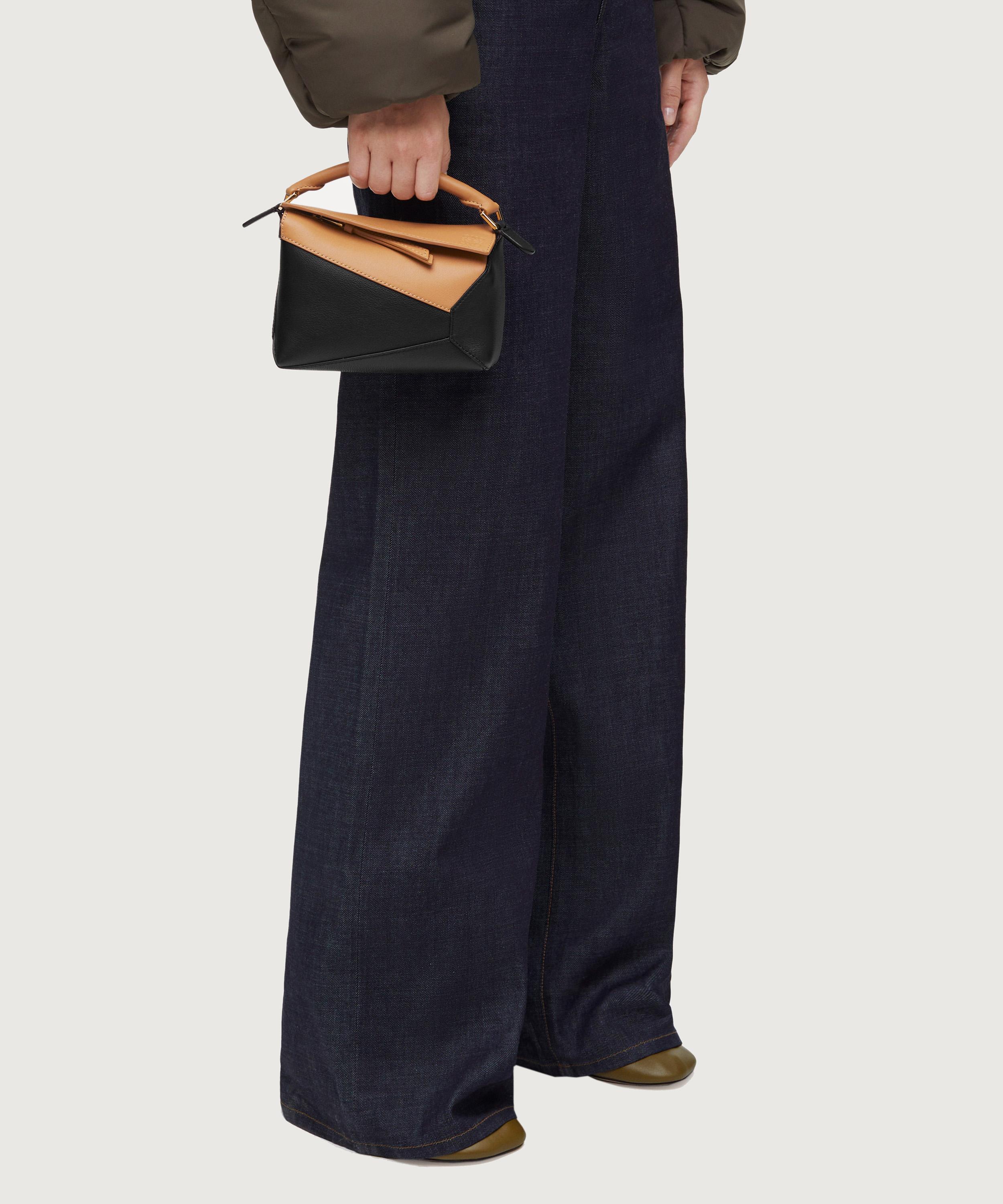 Loewe - Puzzle Edge Mini Bicolour Shoulder Bag image number 7