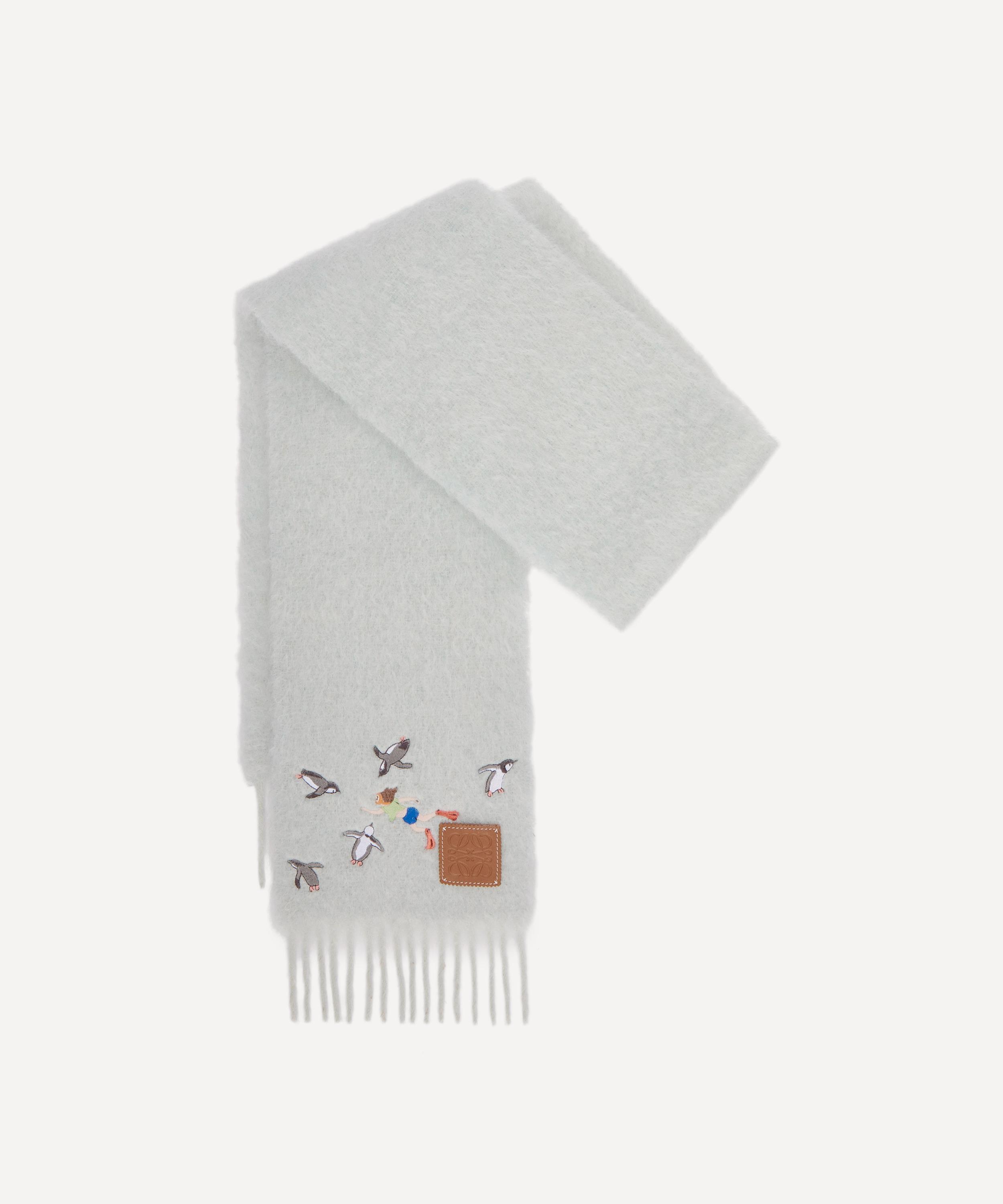 Loewe - Penguin Mohair-Wool Scarf image number 1