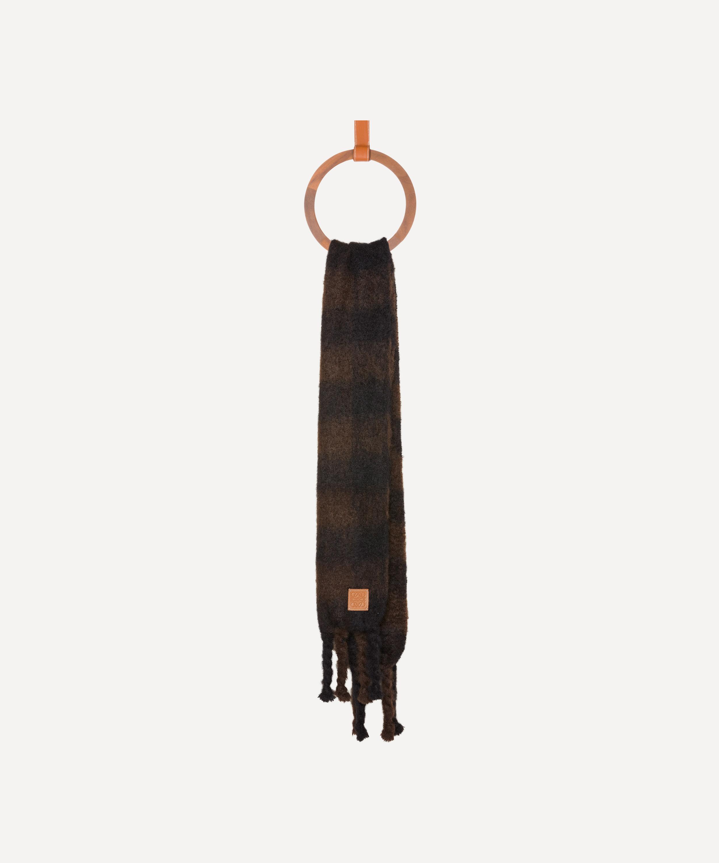 Loewe - Check Mohair-Wool Scarf image number 0