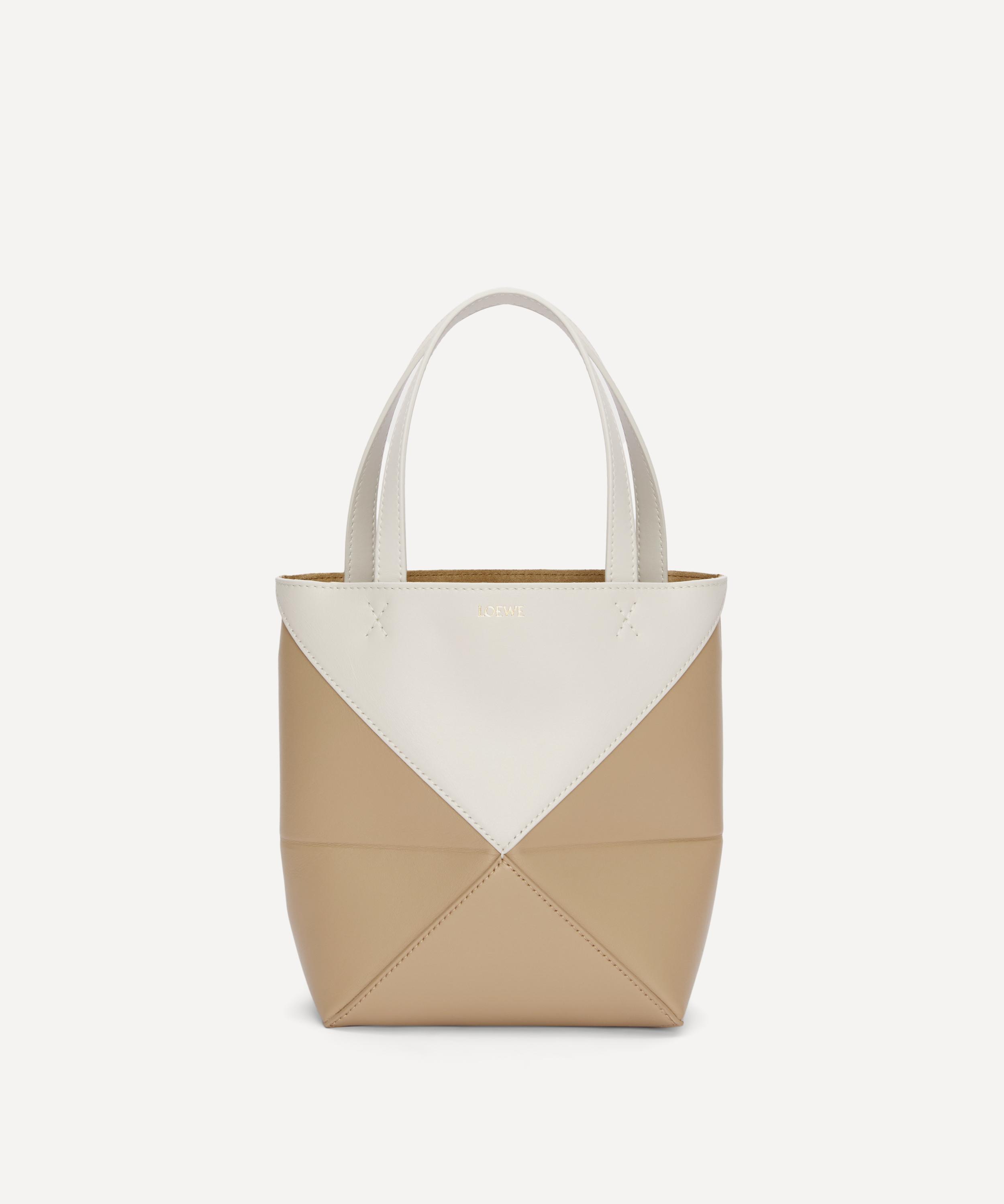 Loewe - Puzzle Fold Mini Tote Bicolour Bag image number 0