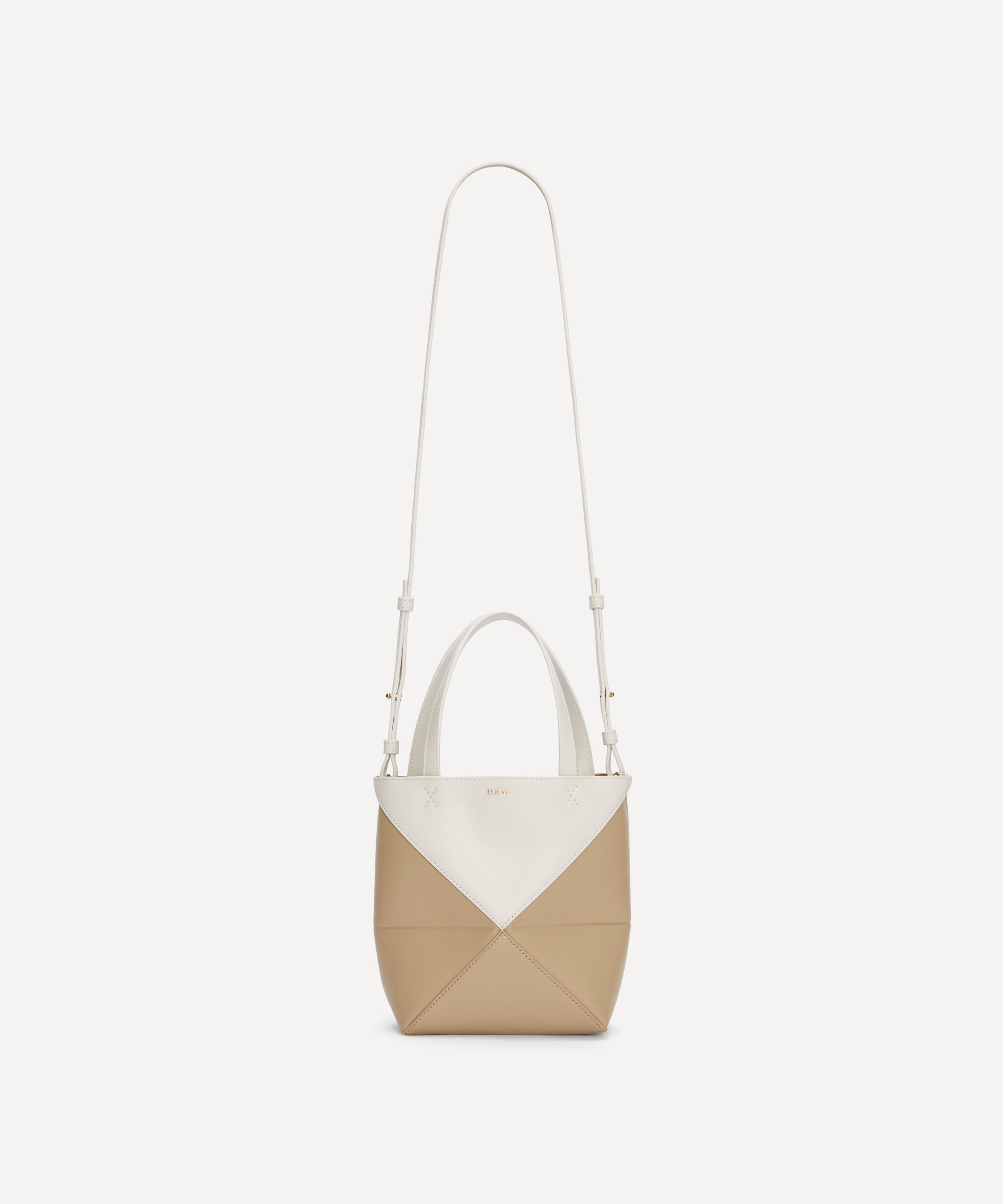 Loewe - Puzzle Fold Mini Tote Bicolour Bag image number 2