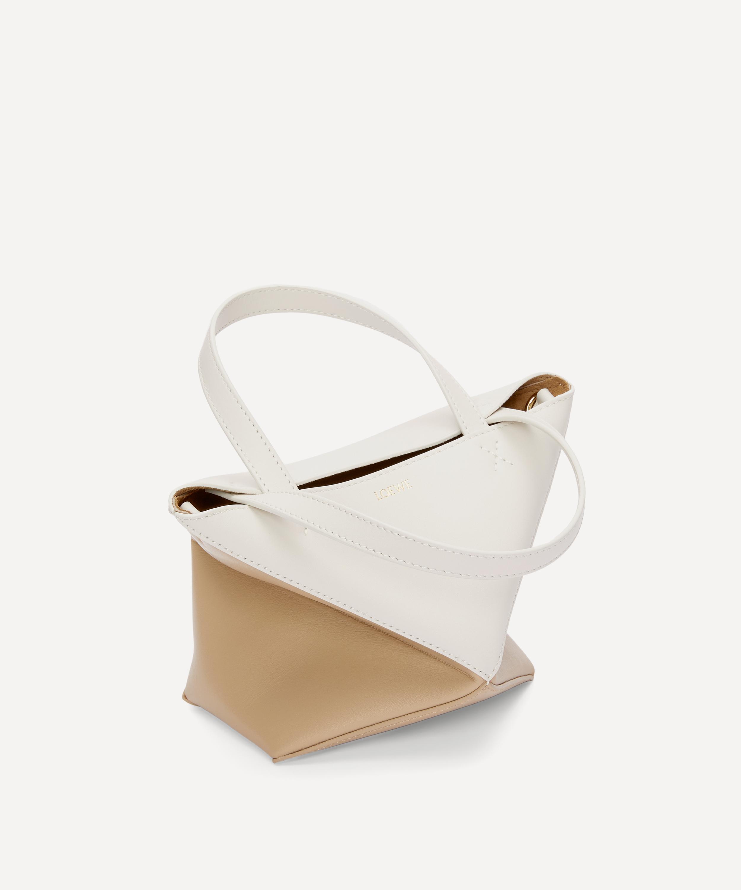 Loewe - Puzzle Fold Mini Tote Bicolour Bag image number 4