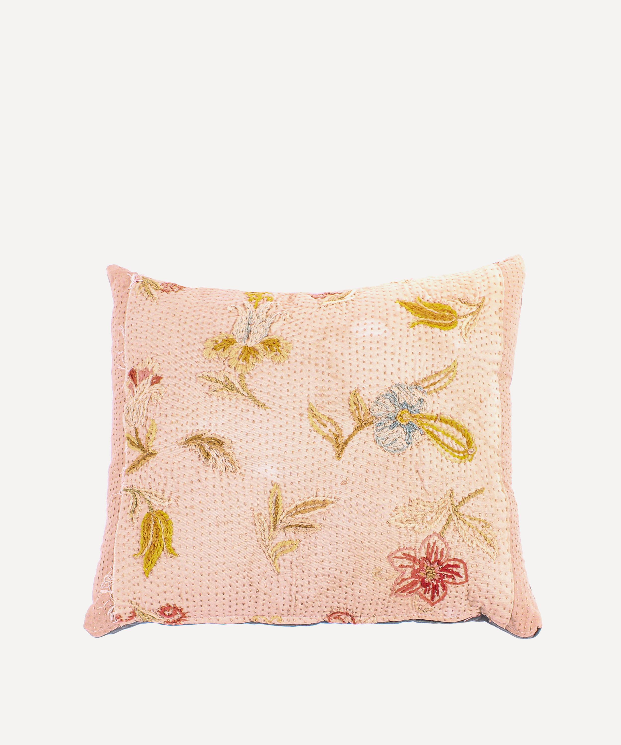 By Walid - Antique Textile Cushion 1164 image number 0