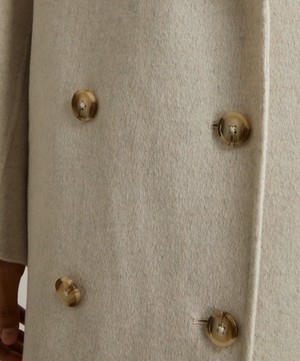 Loulou Studio - Borneo Wool and Cashmere Coat image number 4