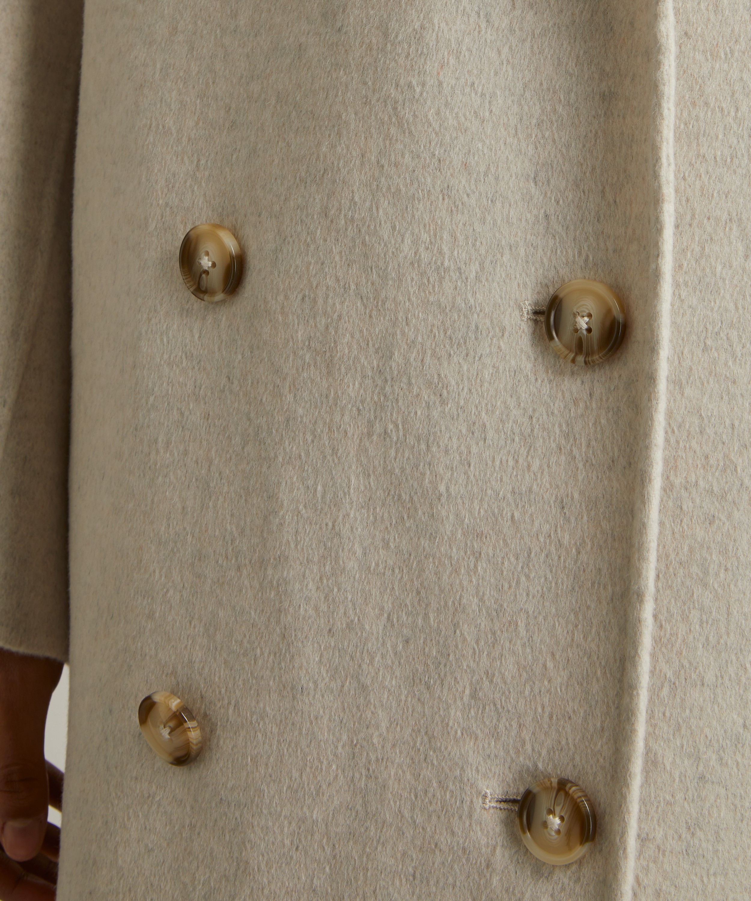 Loulou Studio - Borneo Wool and Cashmere Coat image number 4